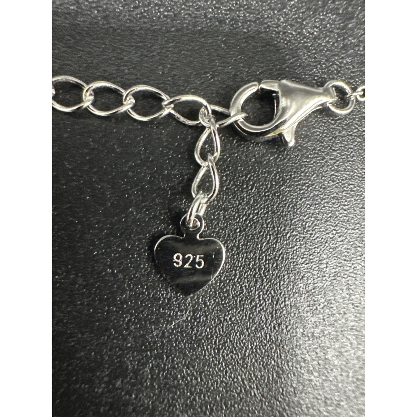 18” New Condition Sterling Silver Horse Stirrup Necklace 925