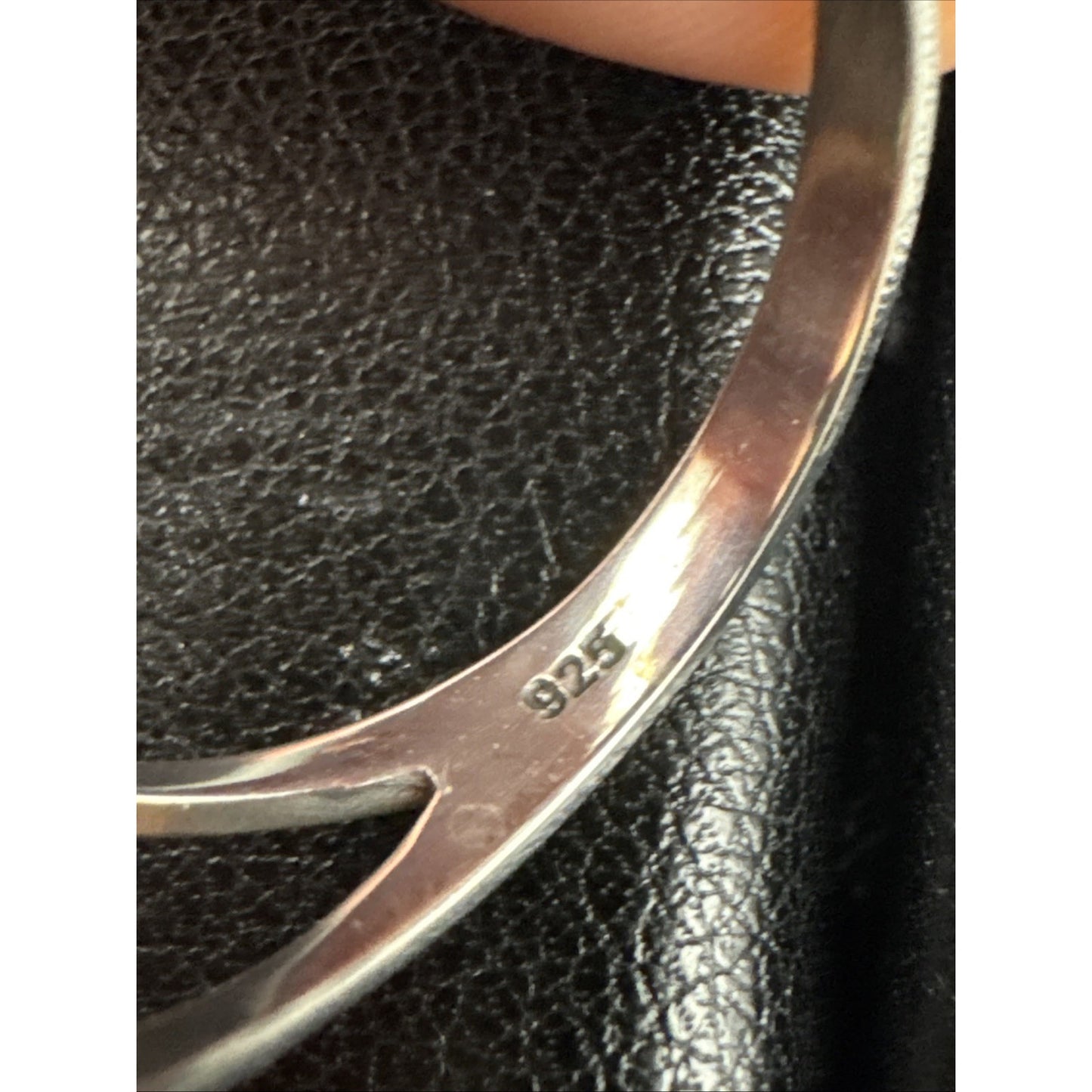 New Condition Sterling Silver Marijuana Leaf Ring 925 Size 10