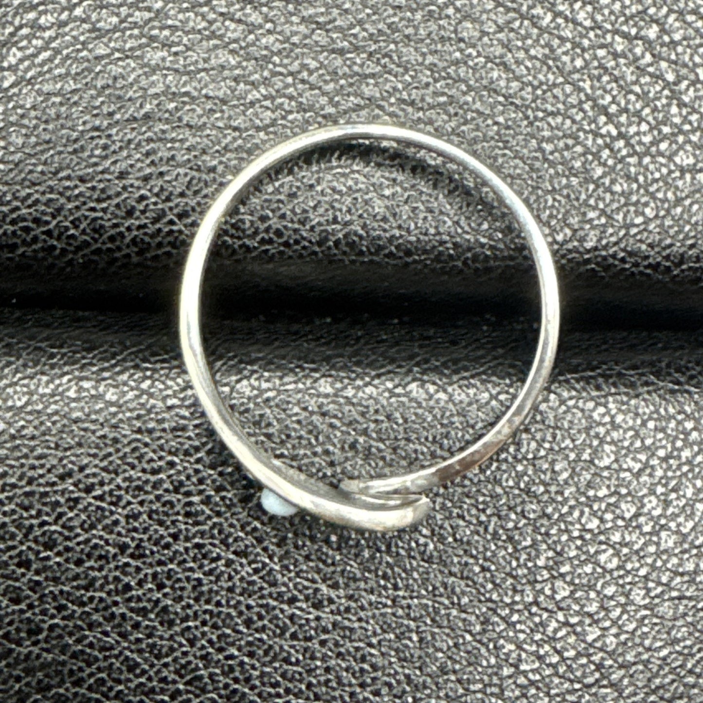New Condition Sterling Silver Laramar Dolphin Wave Ring 925 Size 7