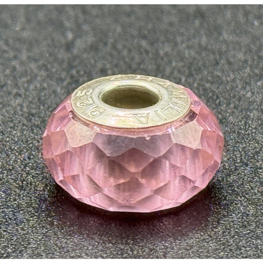 Chamilia Pink Faceted Murano Charm P20