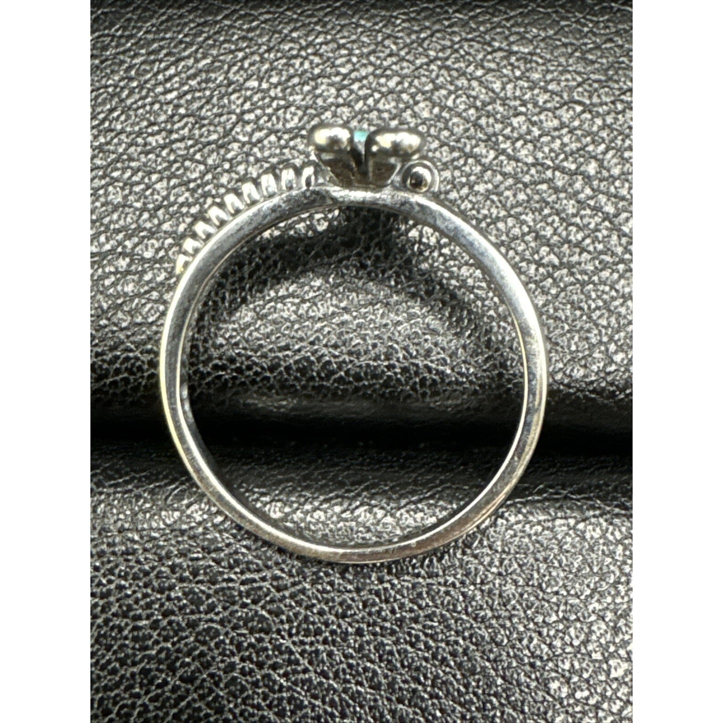 New Condition Sterling Silver Turquoise Dragonfly Ring 925 Size 7