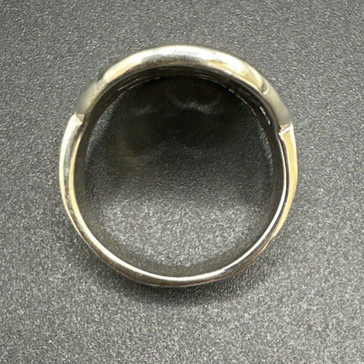 New Condition Sterling Silver Galloping Horses Ring 925 Size 11